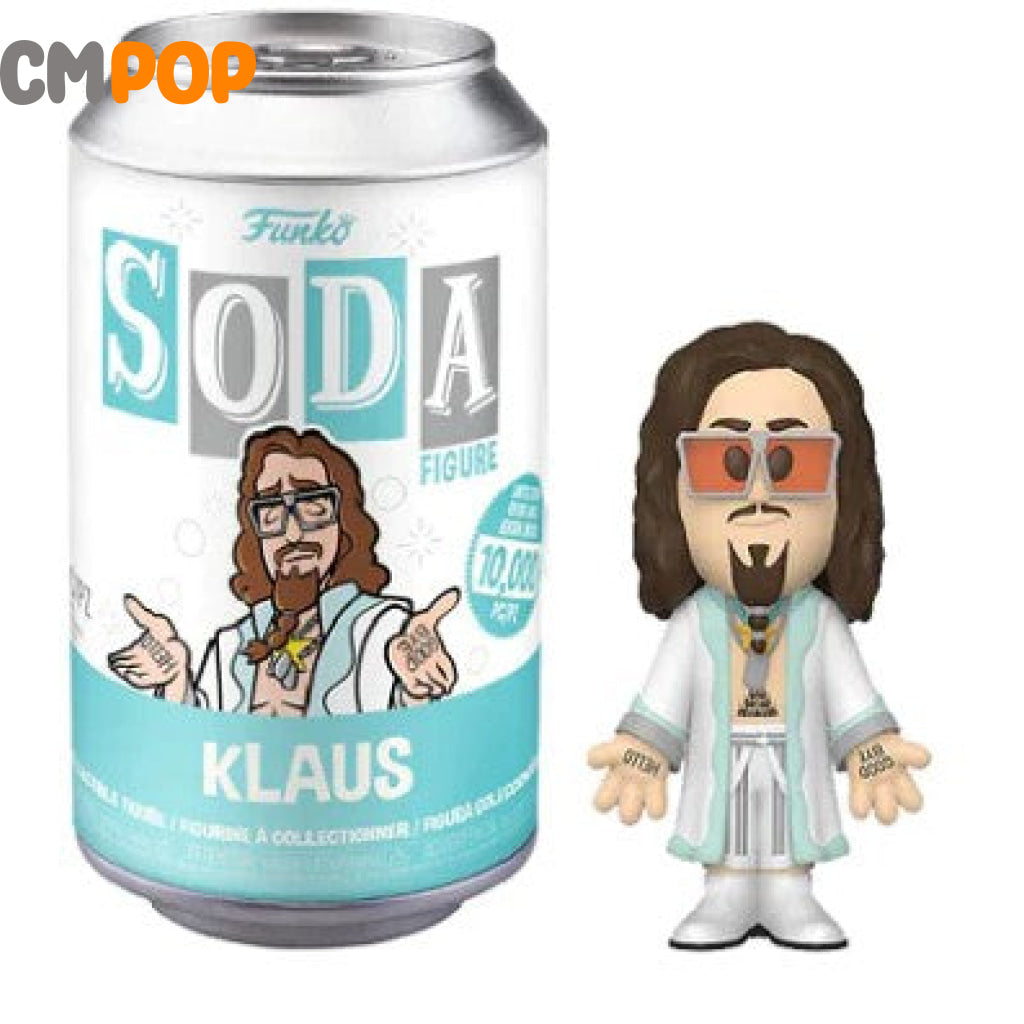 Klaus - Funko Vinyl Soda 10 000 Pieces The Umbrella Academy Chance Of Chase