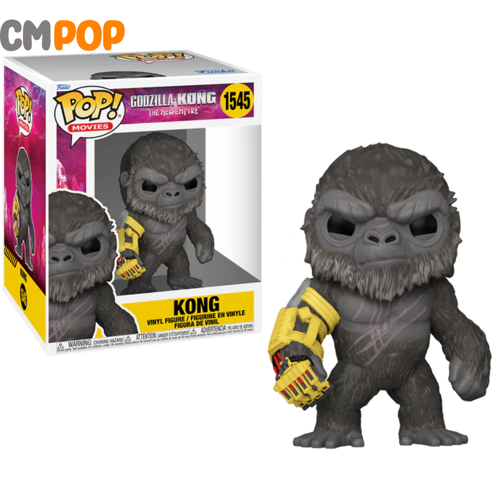 Kong 6’- #1545- Funko Pop! - Godzilla X -Movies Pop