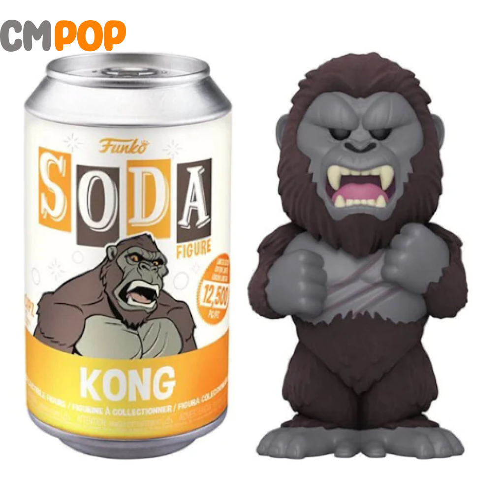 Kong - Funko Vinyl Soda 12 500 Pieces Godzilla V Movie Chance Of Chase