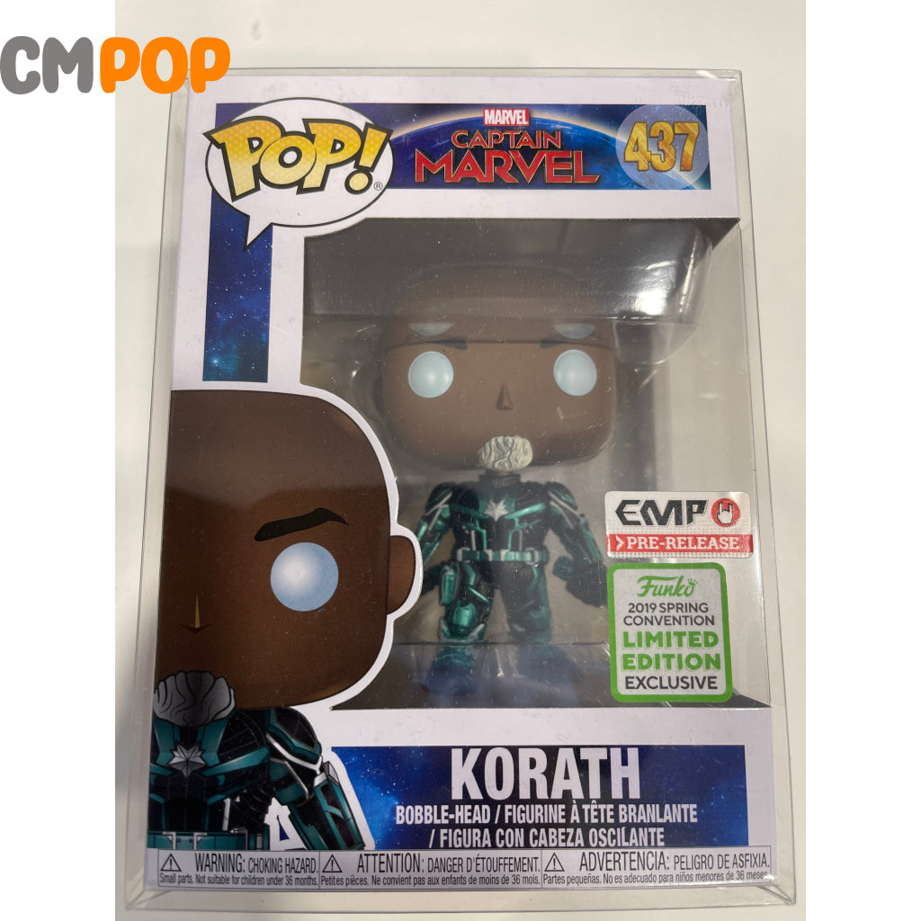 Korath - #437 Funko Pop! Marvel Captain Emp Pre- Release 2019 Spring Convention Limited Edition