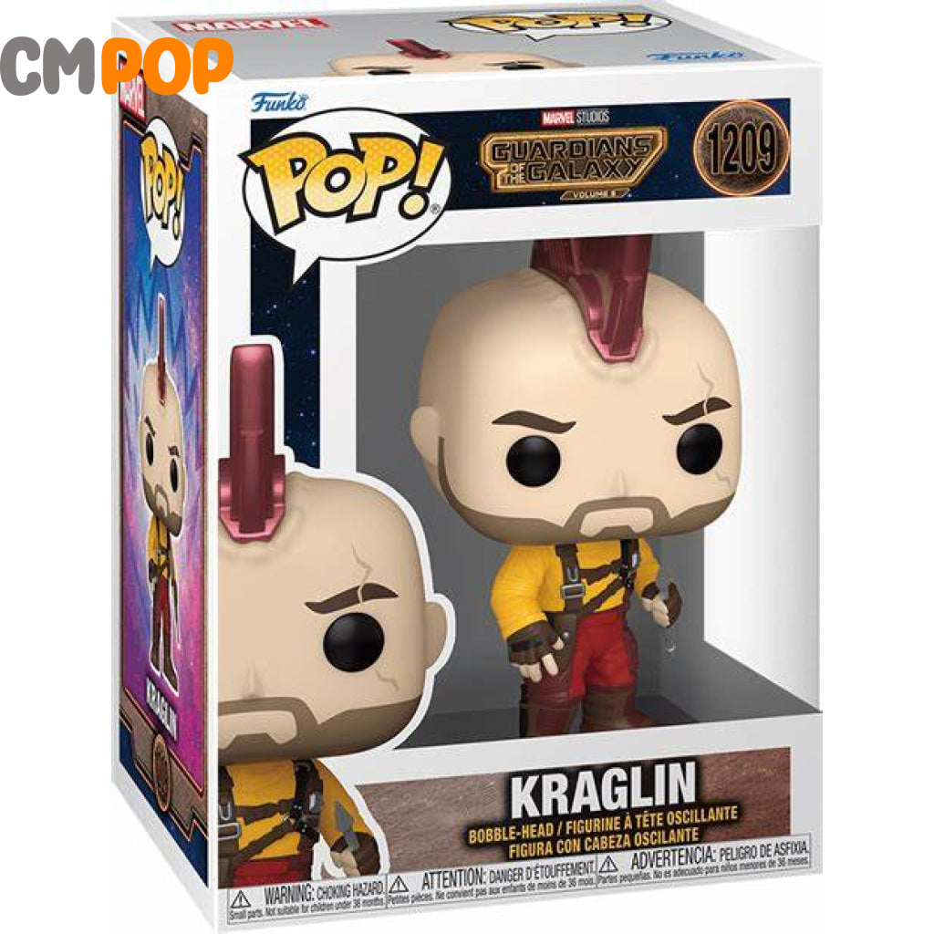 Kraglin - #1209 - Funko Pop! - Marvel - Guardians of the Galaxy Vol 3 Funko Pop
