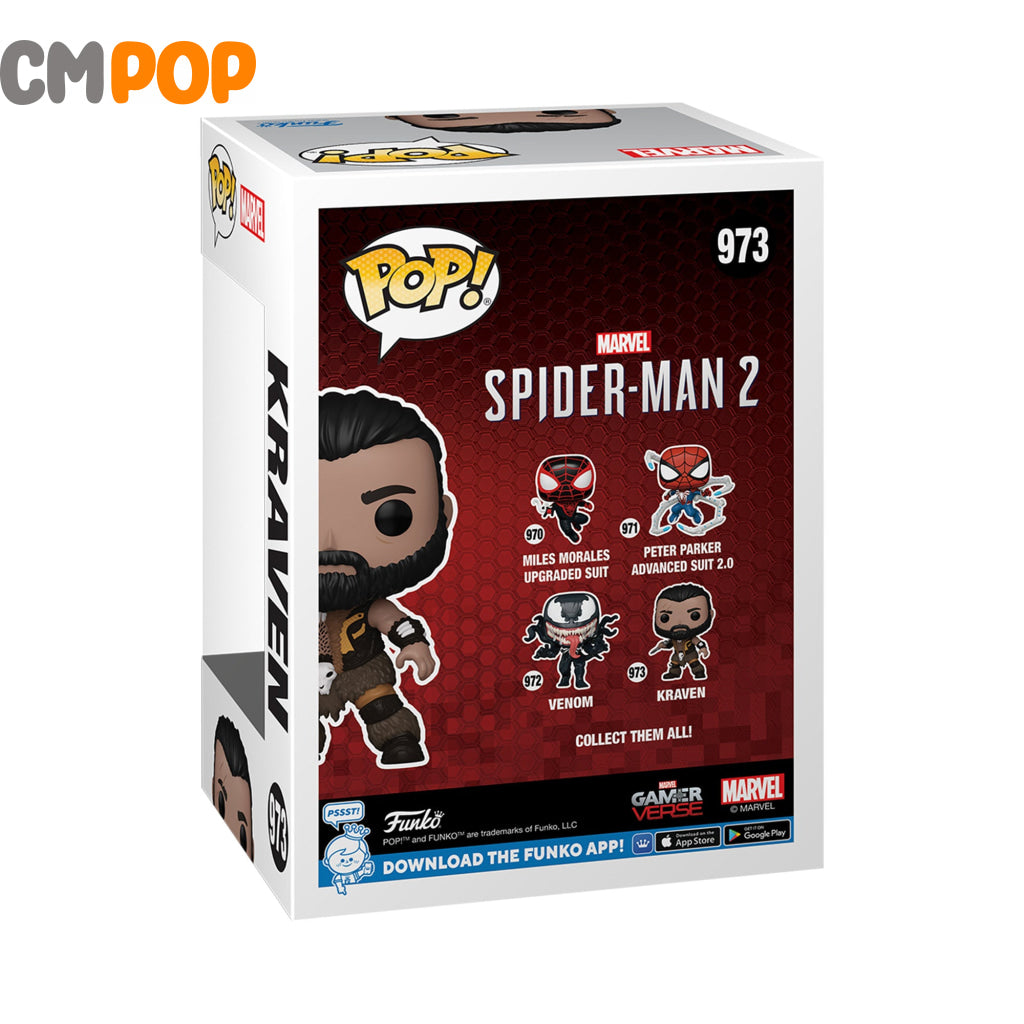 Kraven - #973 Spider - Man 2 Marvel Funko Pop