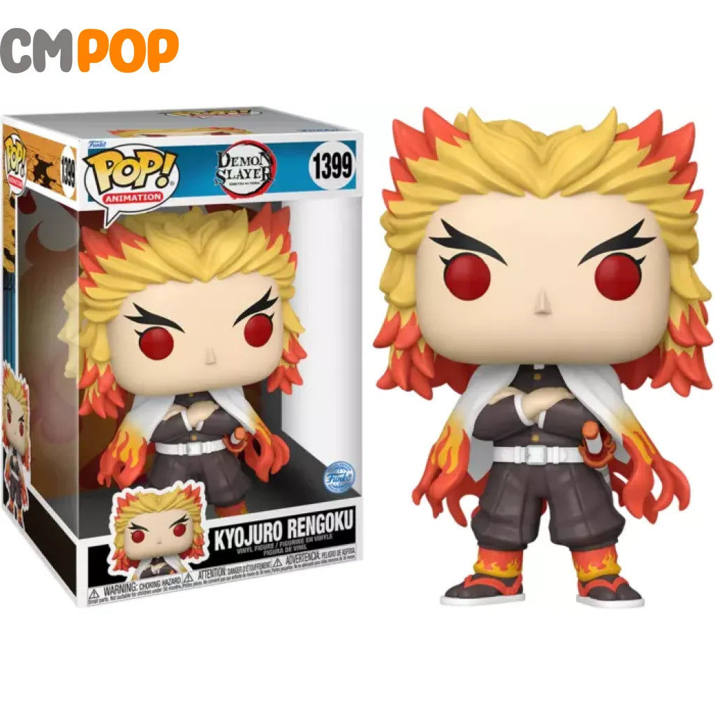 Kyojuro Rengoku - #1399 Funko Pop! Demon Slayer Special Edition Jumbo Pop
