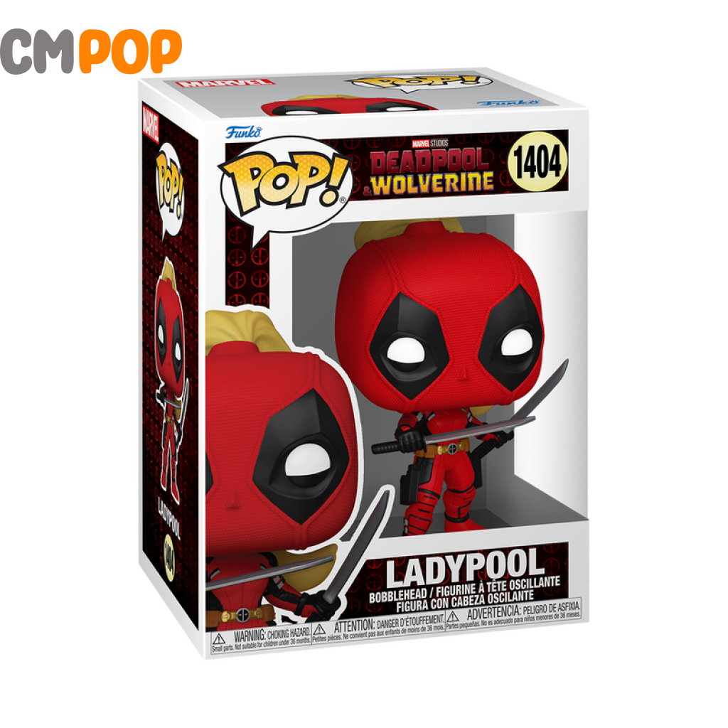 Ladypool - #1404- Funko Pop! Deadpool Wolverine Marvel Pop