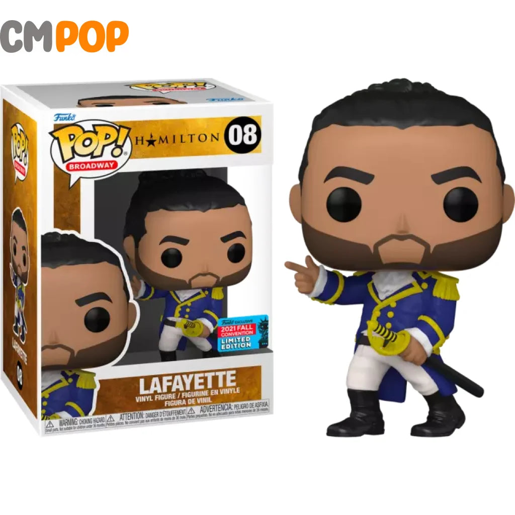 Lafayette - #08 Funko Pop! Hamilton Broadway 2021 Fall Convention Limited Edition Pop