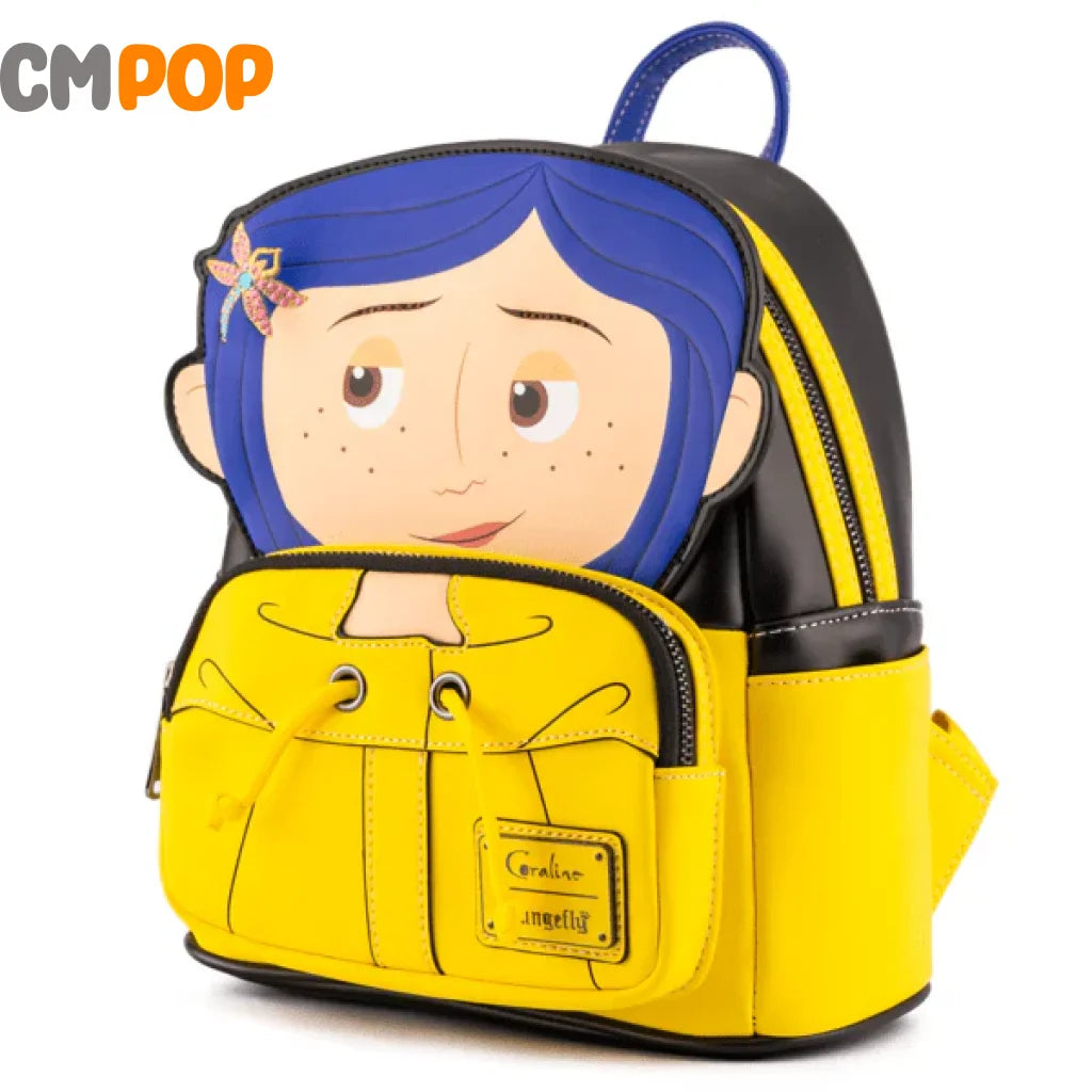 Laika Coraline Raincoat Mini Backpack - Loungefly Loungefly