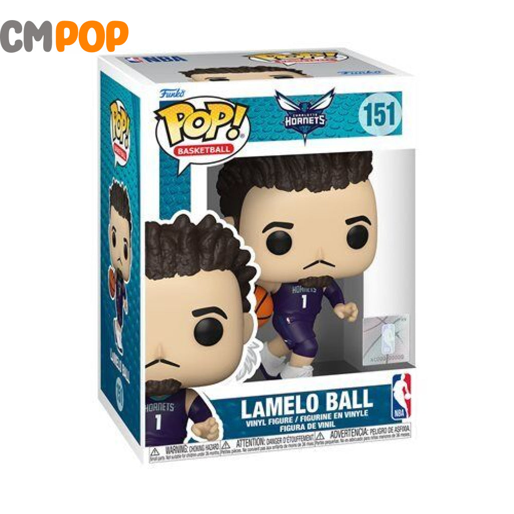 Lamelo Ball - Hornets #151 Funko Pop! Nba Sports Pop