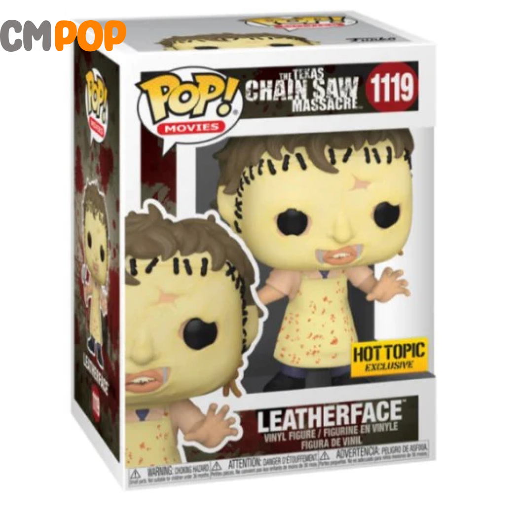 Leatherface - #1119 Funko Pop! Texas Chainsaw Massacre Hot Topic Exclusive Pop