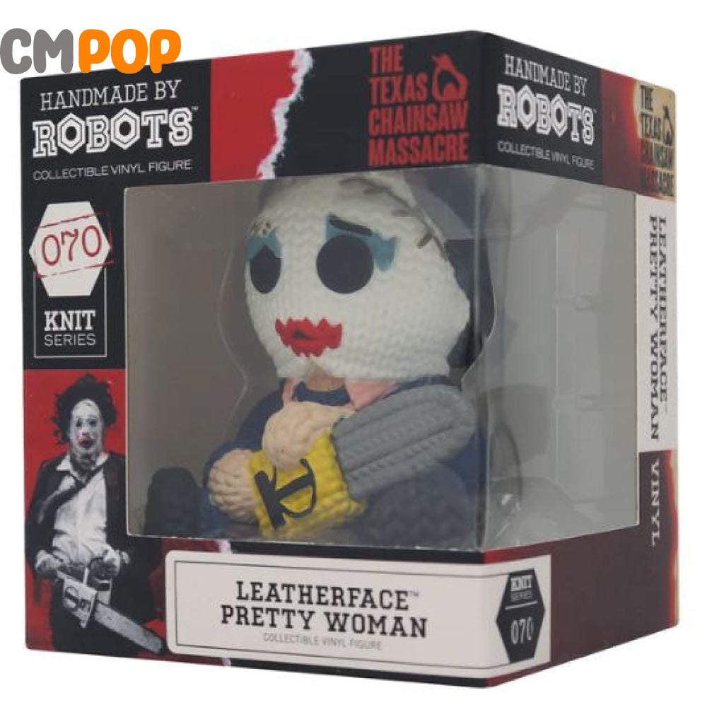 Leatherface Pretty Woman - Collectible Vinyl Figure Handmade By Robots The Texas Chainsaw Massacre