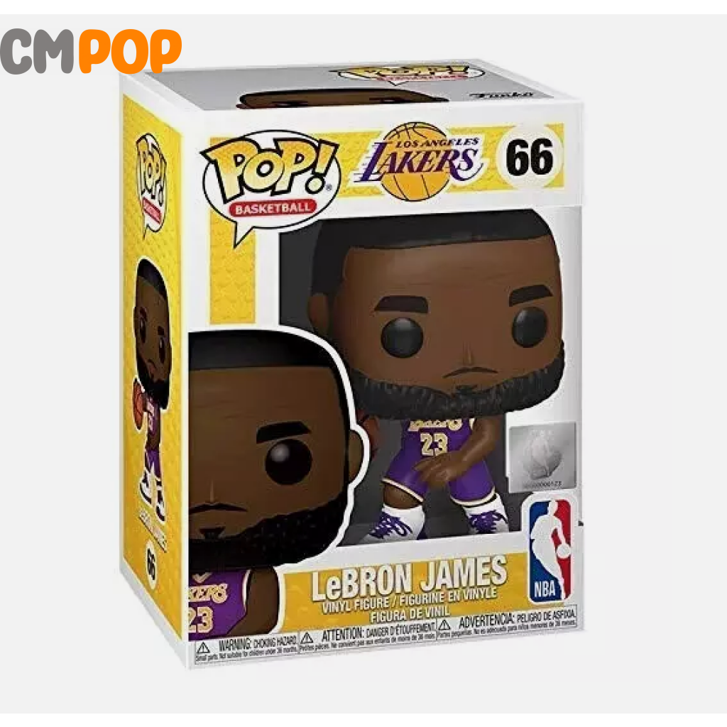 Lebron James- #66- Funko Pop! - Los Angeles Lakers Nba Pop