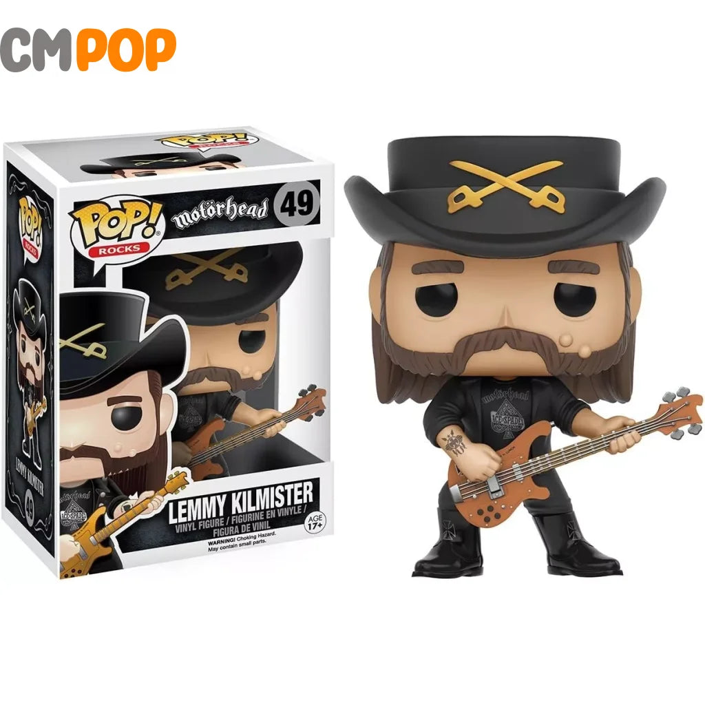 Lemmy Kilmister - #49 - Funko Pop! - Rocks - Motorhead Funko Pop