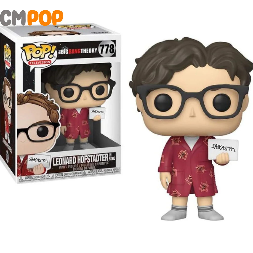 Leonard Hofstadter In Robe - #778- The Big Bang Theory Funko Pop Television