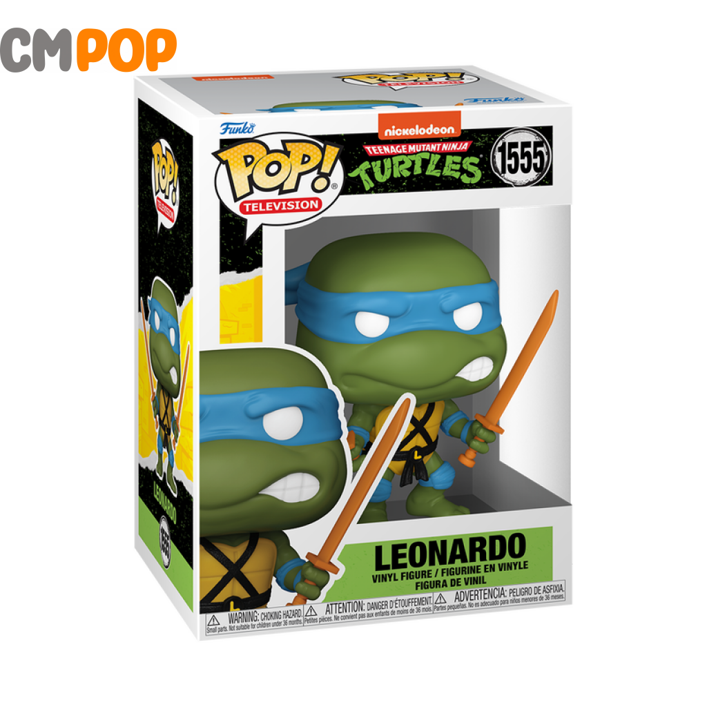 Leonardo Classic - #1555 Funko Pop! Teenage Mutant Ninja Turtles (Tmnt) Pop