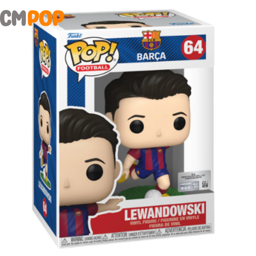 Lewandowski - #64 Funko Pop! Football Barcelona Pop