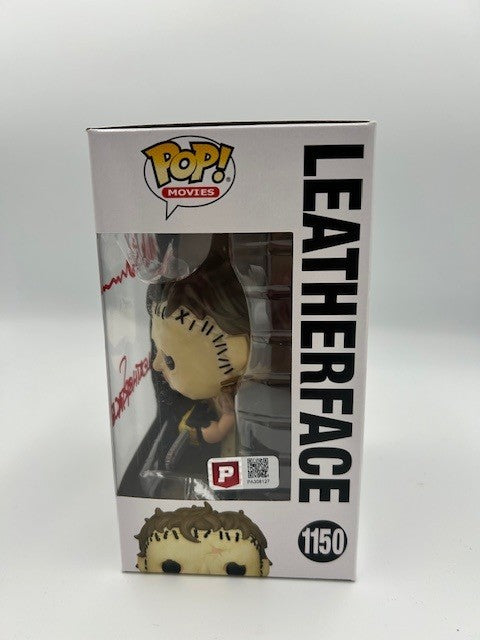 Leatherface - #1150 - Funko Pop! - Texas Chainsaw Massacre - Signed by Andrew Bryniarski Beckett