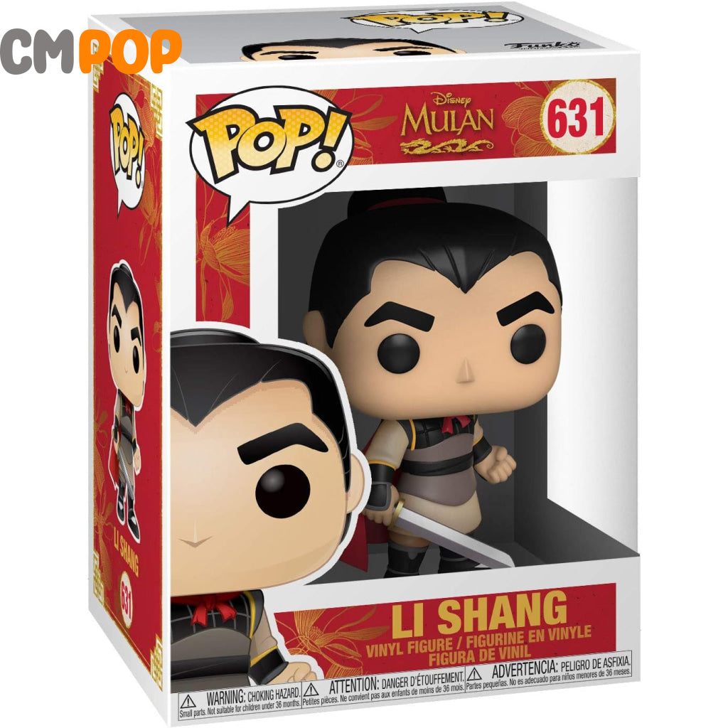 Li Shang- #631 - Funko Pop! Disney Mulan Pop