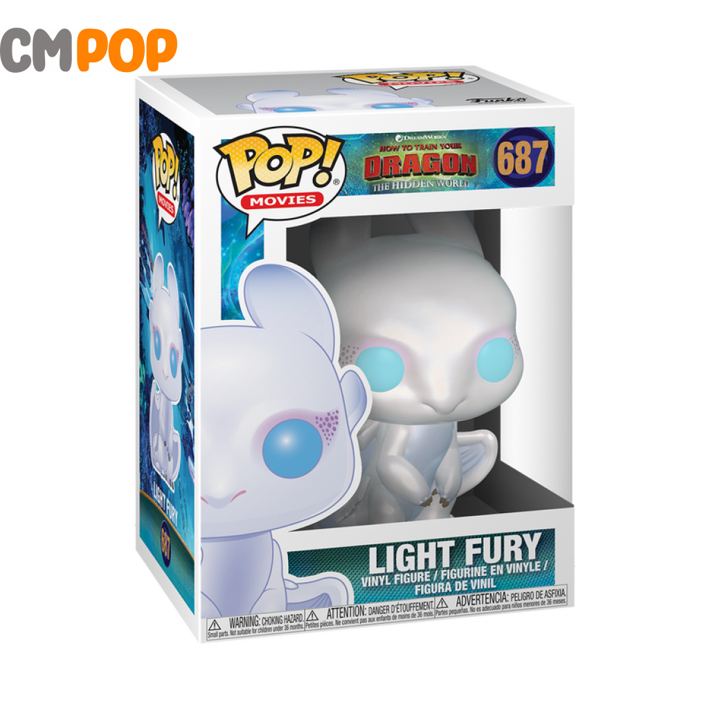 Light Fury - #687 How To Train Your Dragon 3 Loungefly