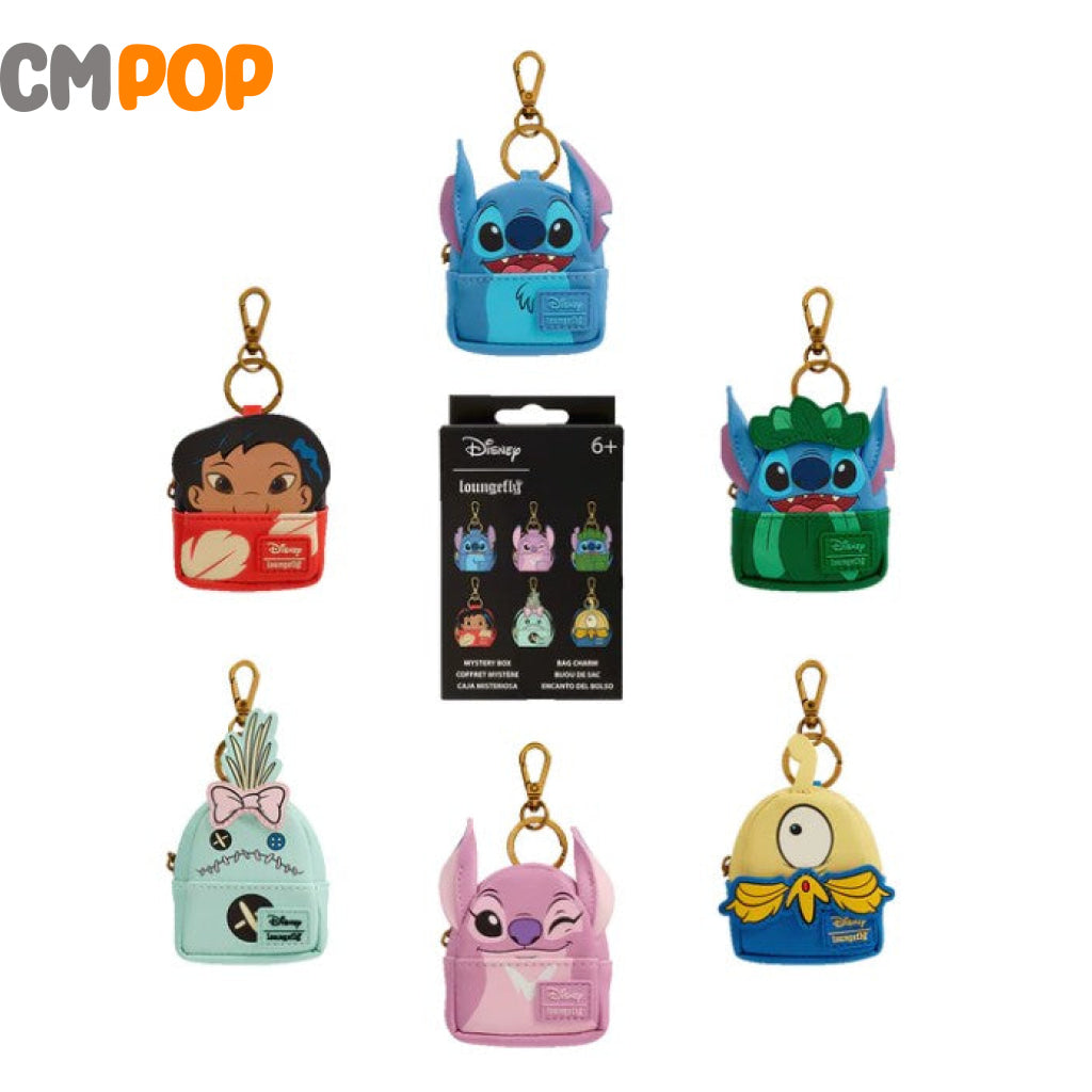 Lilo and Stitch Mystery Mini Backpack KeyChains - Loungefly Loungefly