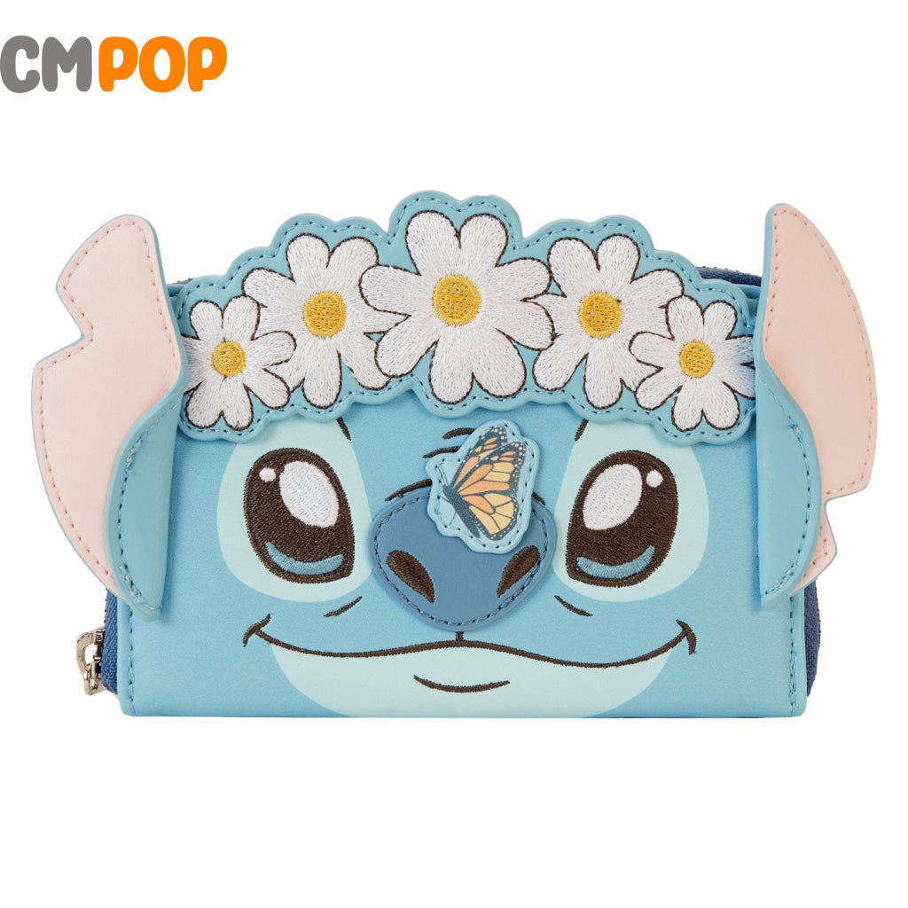 Lilo And Stitch Springtime Cosplay Zip Around Wallet - Disney Loungefly