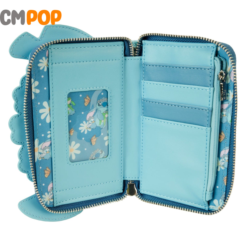 Lilo And Stitch Springtime Cosplay Zip Around Wallet - Disney Loungefly