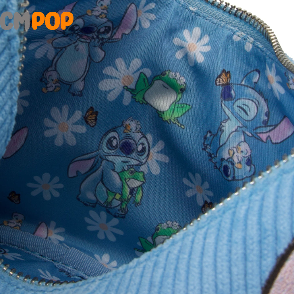 Lilo And Stitch Springtime Daisy Handle Crossbody Bag - Disney Loungefly