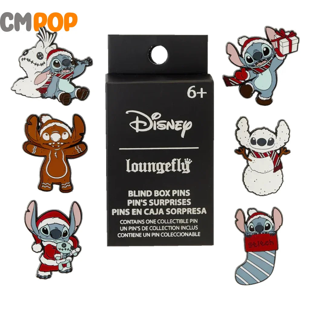 Lilo & Stitch Holiday Blind Box Enamel Pins - Loungefly Funko Pop
