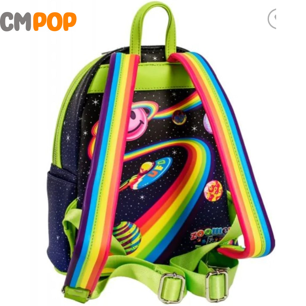 Lisa Frank - Cosmic Alien Ride Glow Mini Backpack Loungefly