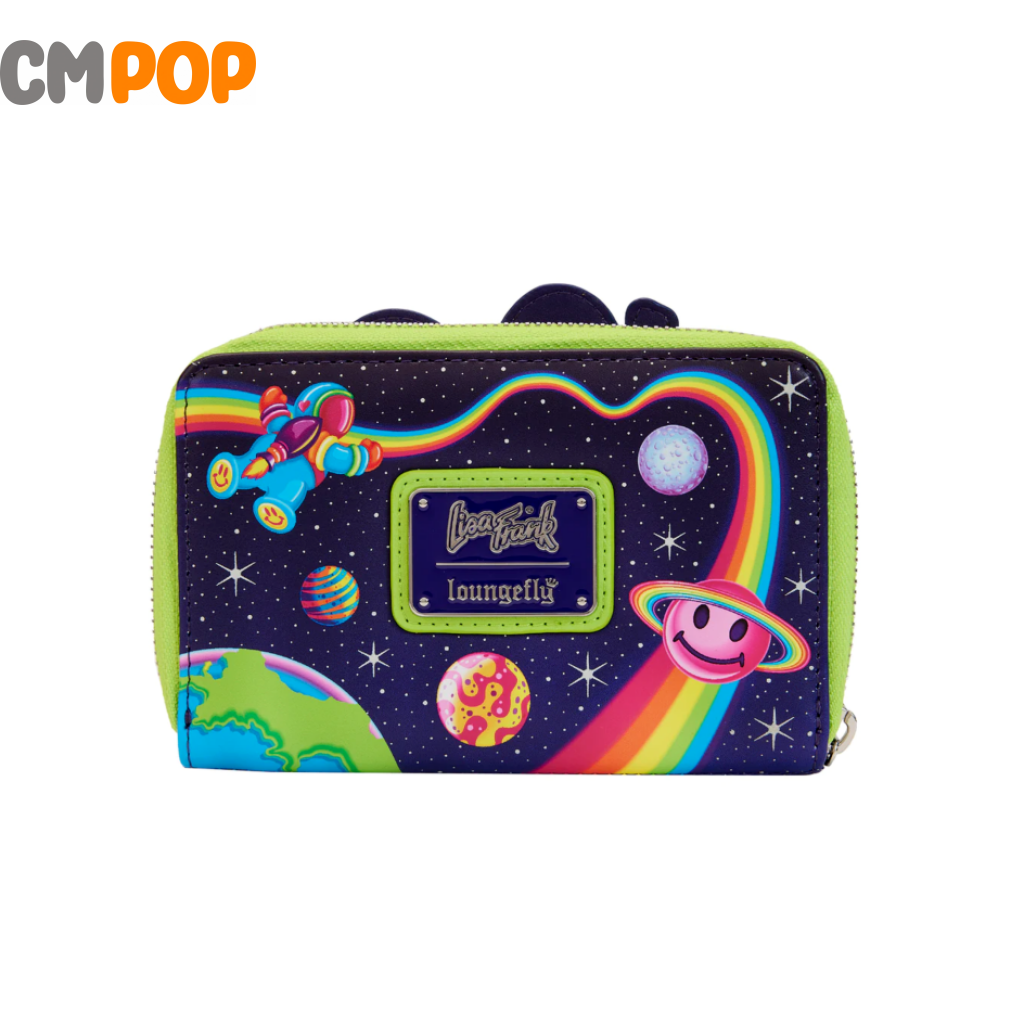 Lisa Frank Cosmic Alien Ride Zip Wallet -Loungefly Loungefly
