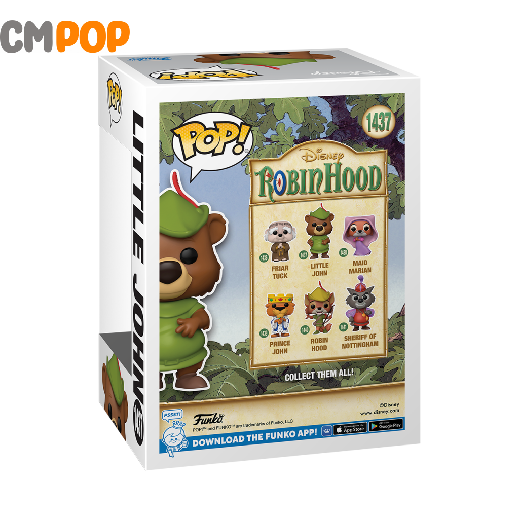 Little John - #1437 Funko Pop! Disney Robin Hood Pop