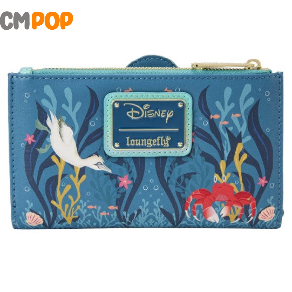 Little Mermaid Ariel Live Action Flap Wallet - Loungefly