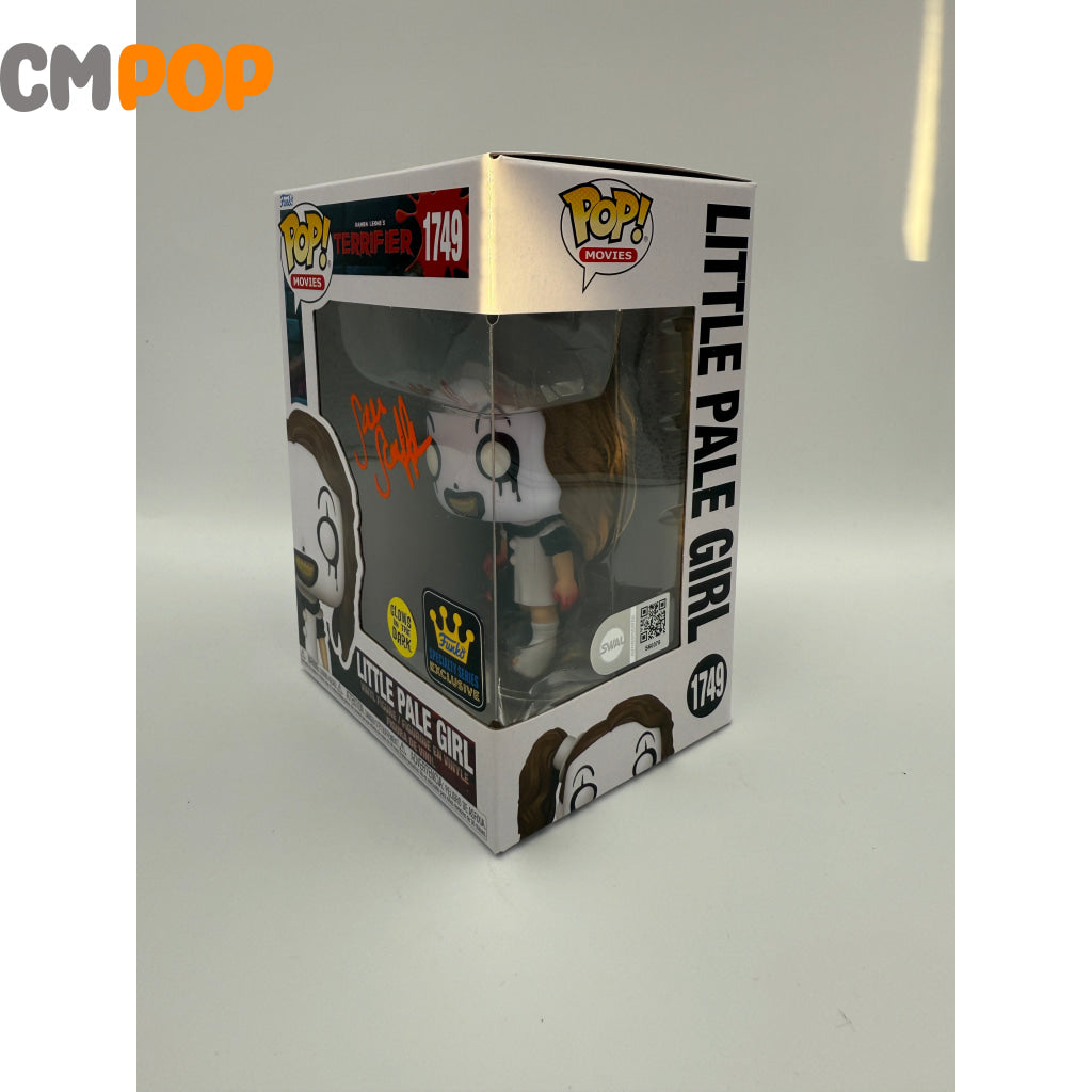 Little Pale Girl - #1590 - Funko Pop! - Movies - Terrifier - GITD - Funko Exclusive - Signed by Samantha Scaffidi-