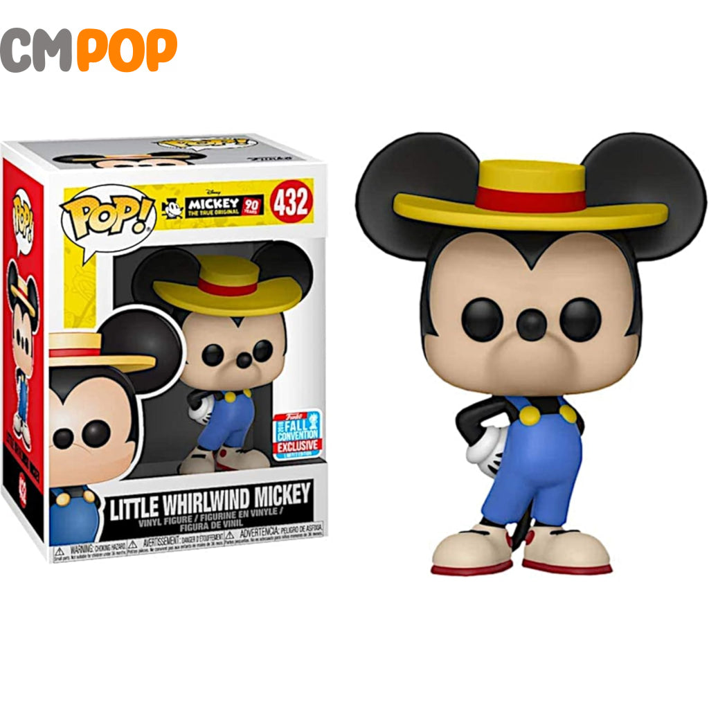 Little Whirlwind Mickey - #432 - Funko Pop! - Disney - 2018 Fall Convention Exclusive Funko Pop
