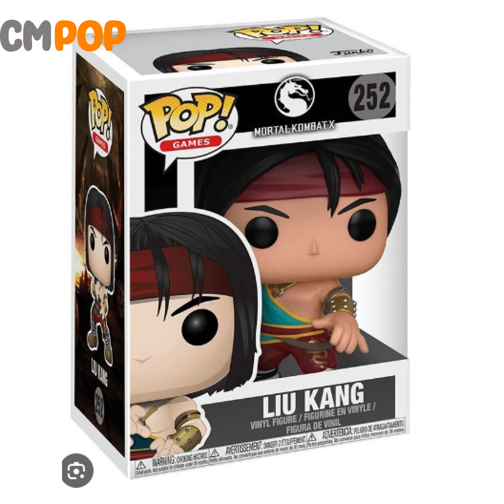 Liu King - #252 Funko Pop! Mortal Kombat X Pop