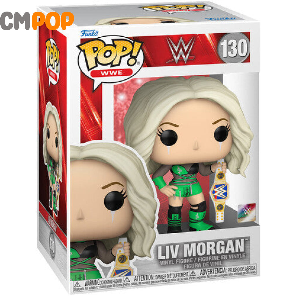 Liv Morgan With Wwe Belt- #130 - Funko Pop! Pop