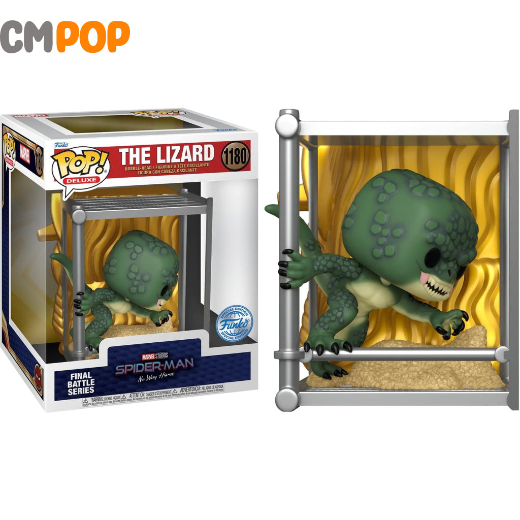 Lizard - Spiderman: No Way Home #1180 Funko Pop Marvel Deluxe Special Edition Exclsuive Pop