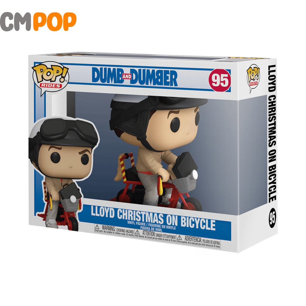 Lloyd Christmas On Bicycle - #95 Funko Pop! Rides Dumb And Dumber