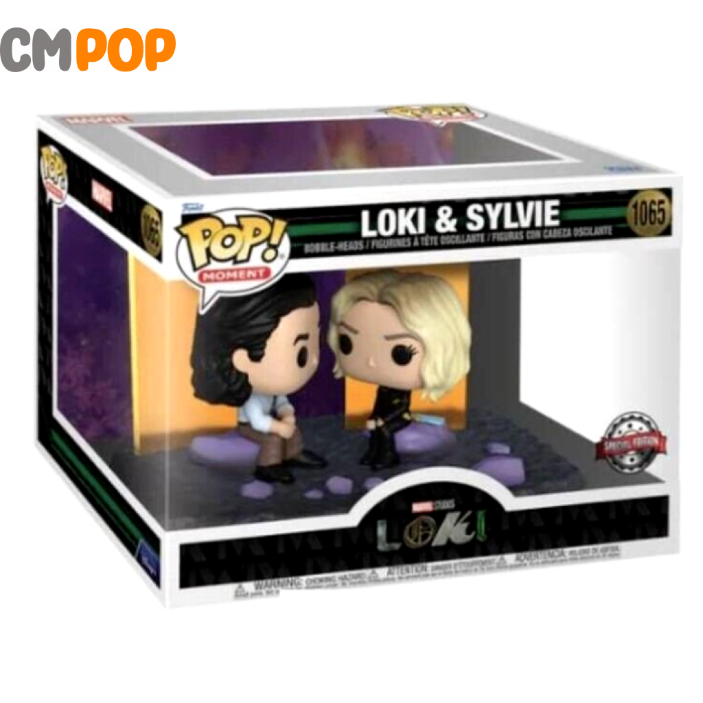Loki & Sylvie - #1065 Funko Pop! Marvel Moment Pop