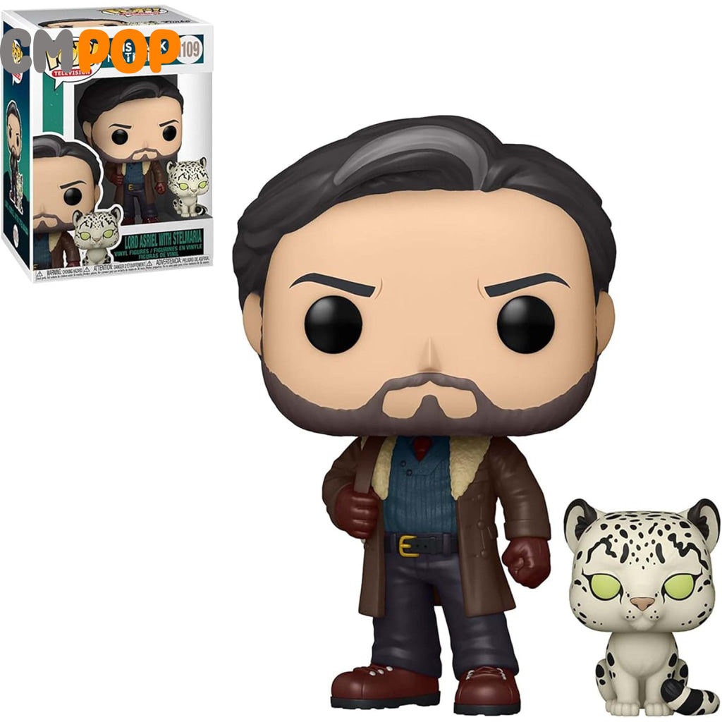 Lord Asriel with Stelmaria - #1109 - Funko Pop! - Television - His Dark Materials Funko Pop