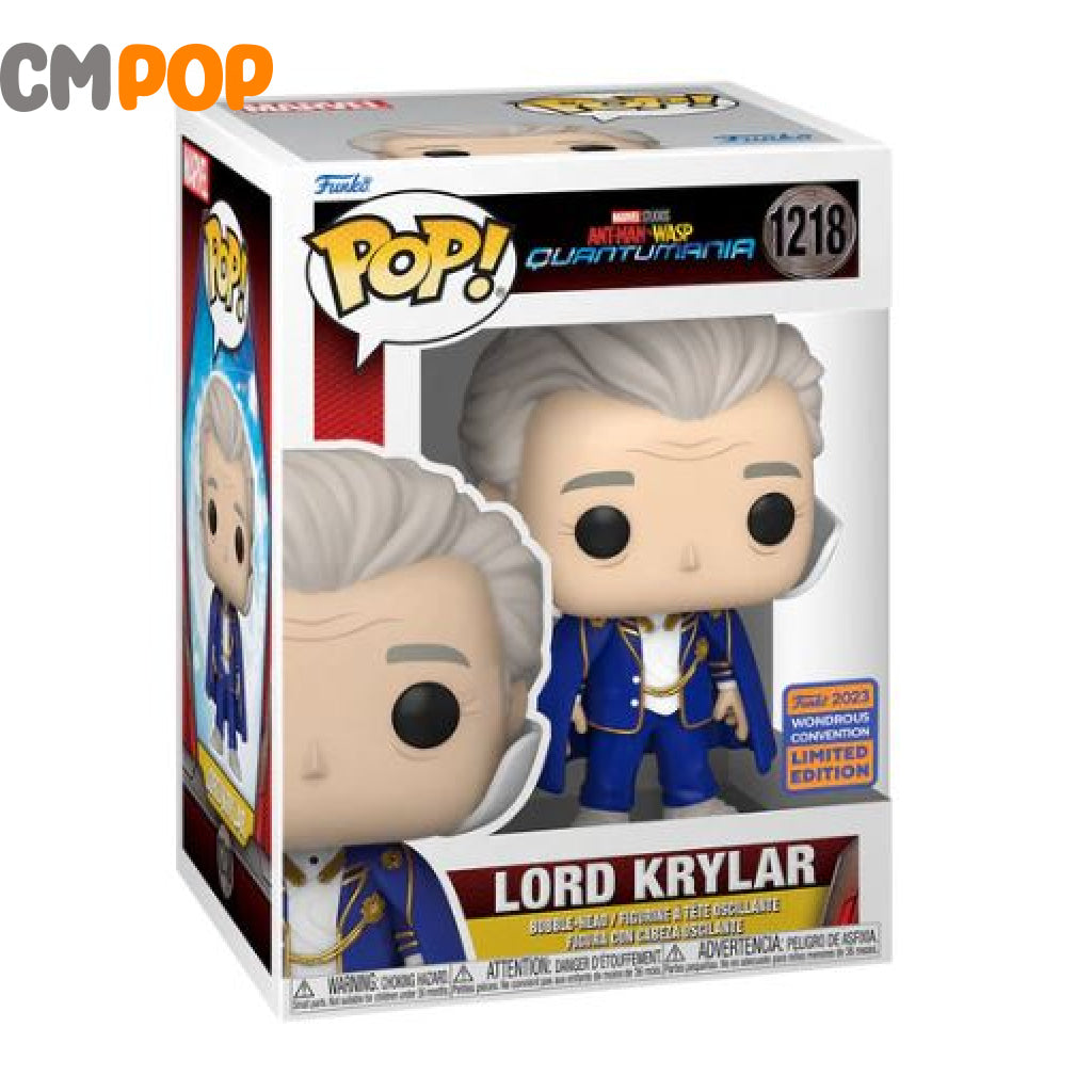 Lord Krylar - #1218 Funko Pop! Marvel Ant-Man & The Wasp Wonderous Convention 2023 Exclusive Pop