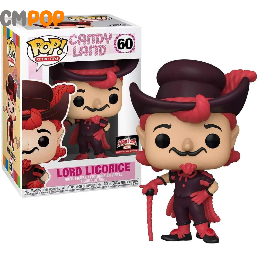 Lord Licorice - #60 Funko Pop! Retro Toys Candy Land Target Con Exclusive