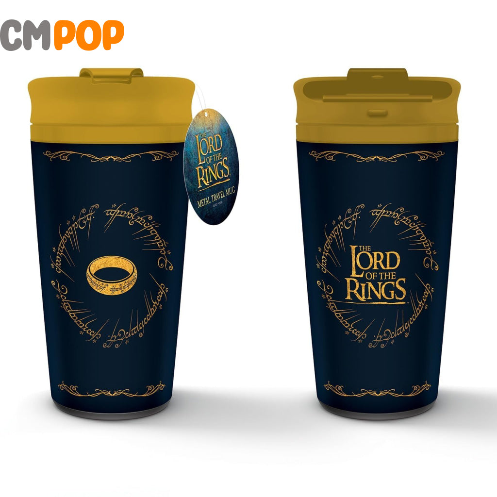 Lord Of The Rings (The Ring) 16Oz/450Ml Metal Travel Mug Funko Misc