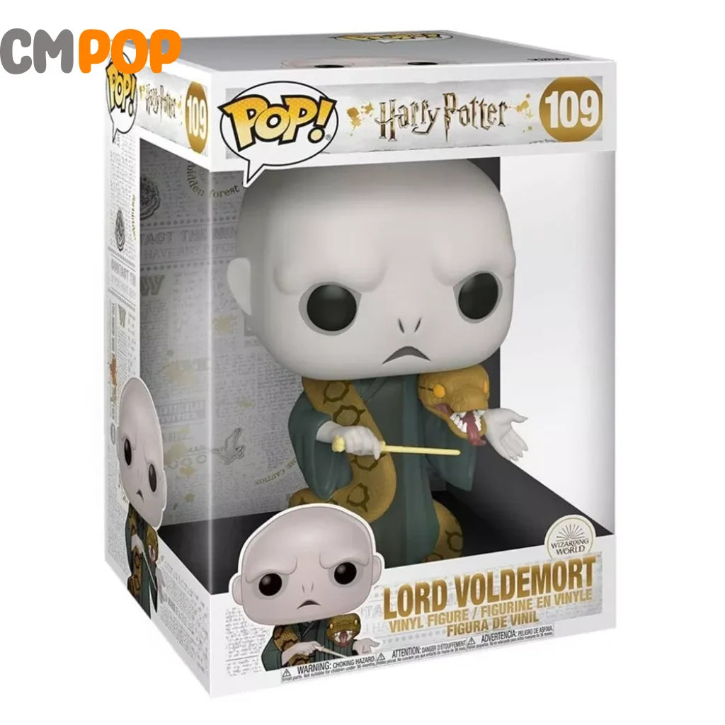 Lord Voldemort With Nagini - #109 Funko Pop! Games Harry Potter Jumbo Pop
