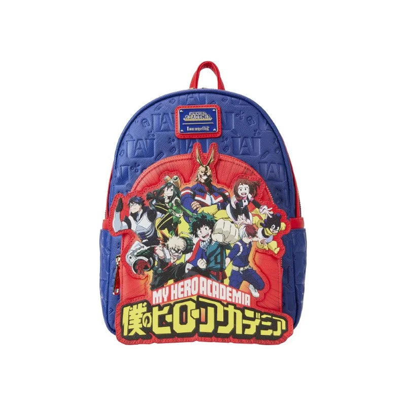 My Hero Academia Group Debossed Logo backpack (26cm) - Loungefly
