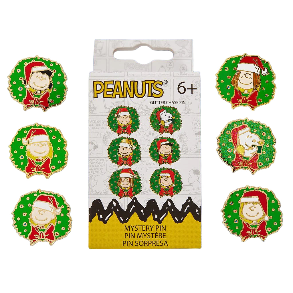 Peanuts Snoopy and Friends Holiday Blind Box Mystery Pin - Loungefly - Pins