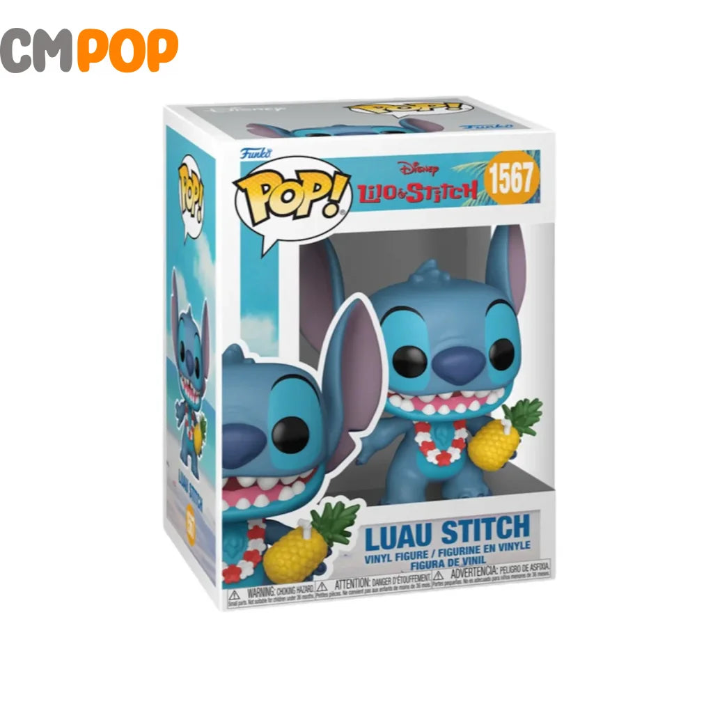 Luau Stitch - #1567 - Funko Pop! - Disney - Lilo & Stitch Funko Pop