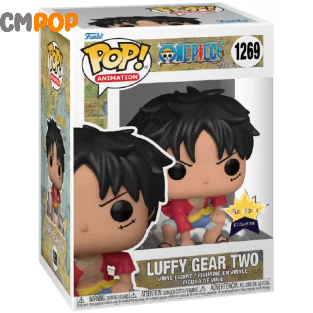 Luffy Gear Two - #1269 Funko Pop! Animation One Piece Fundom Exclusive