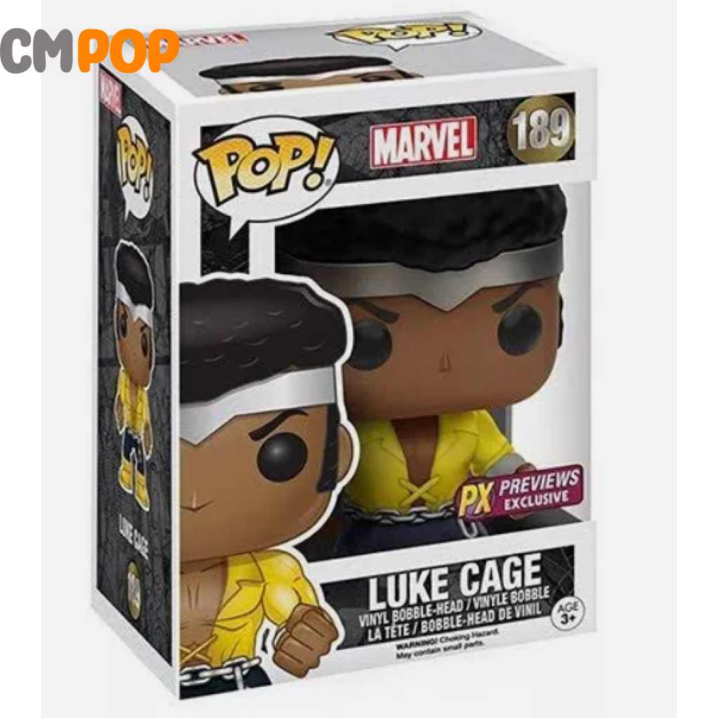 Luke Cage - #189 Funko Pop! Marvel Px Previews Exclusive Pop