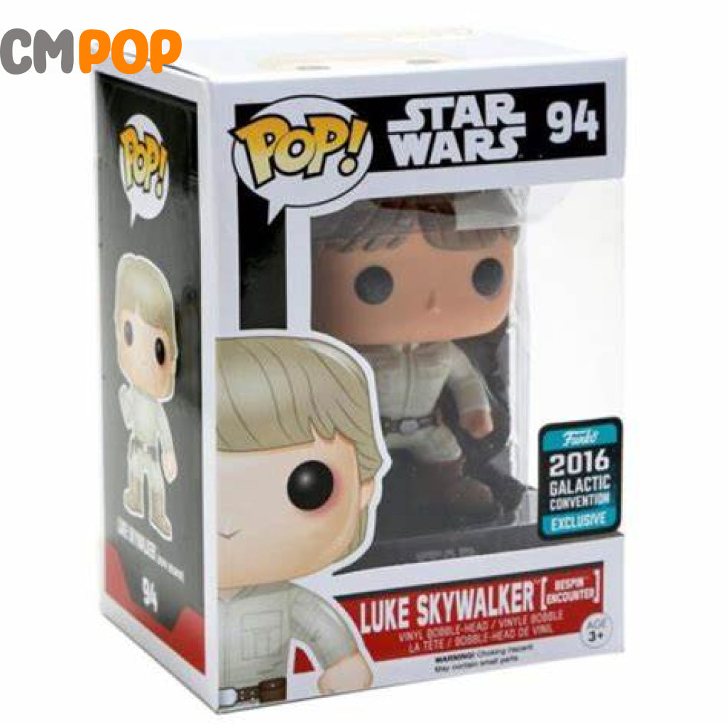 Luke Skywalker (Bespin Encounter) - #94- Funko Pop! - Star Wars 2016 Galactic Con Exclusive