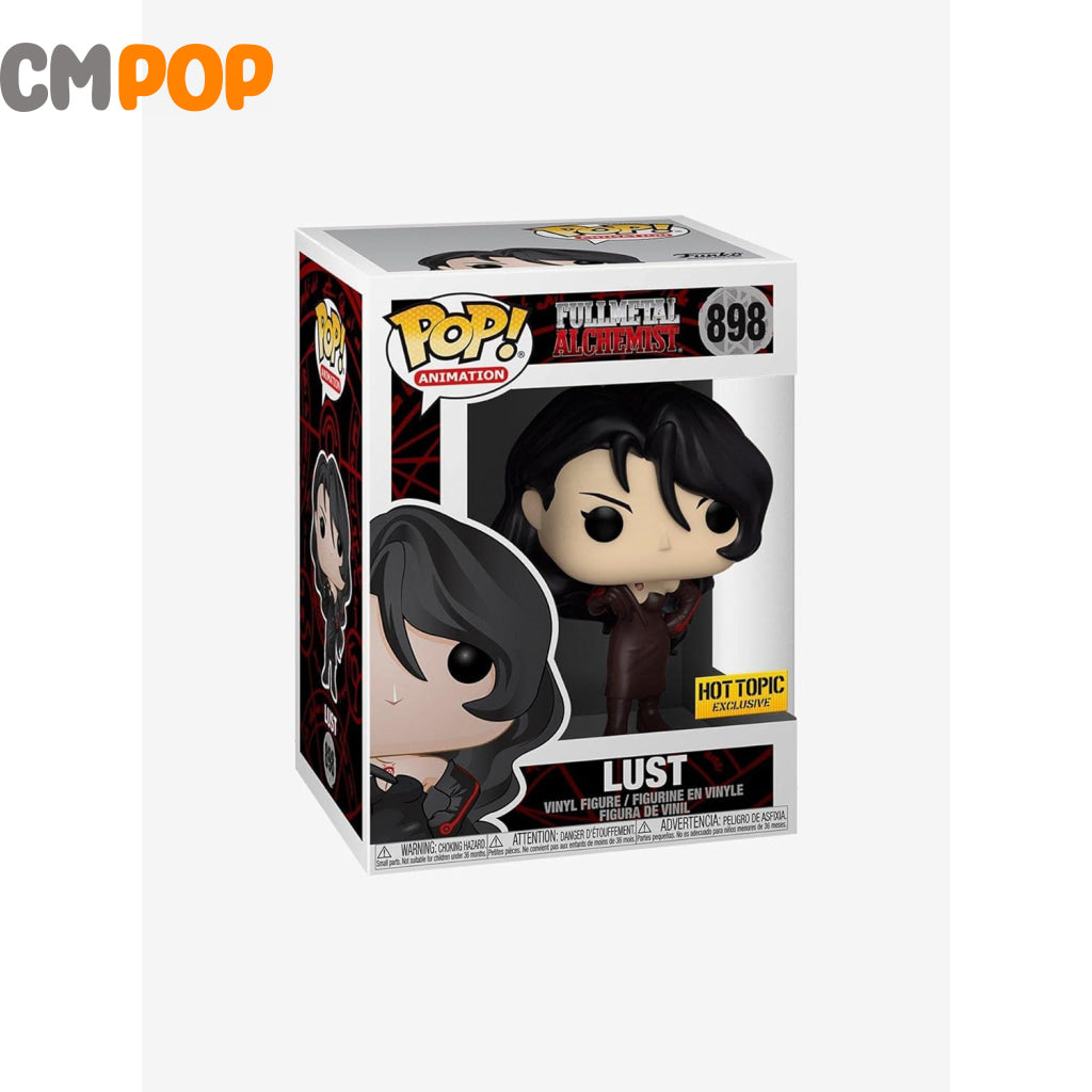 Lust- #898 - Funko Pop! - Animation - Fullmetal Alchemist - Hot Topic Exclusive Funko Pop