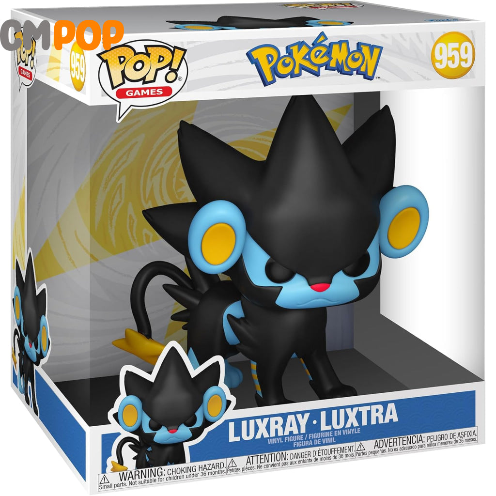 Luxray - #956 - Funko Pop! - Jumbo - Pokemon Funko Pop